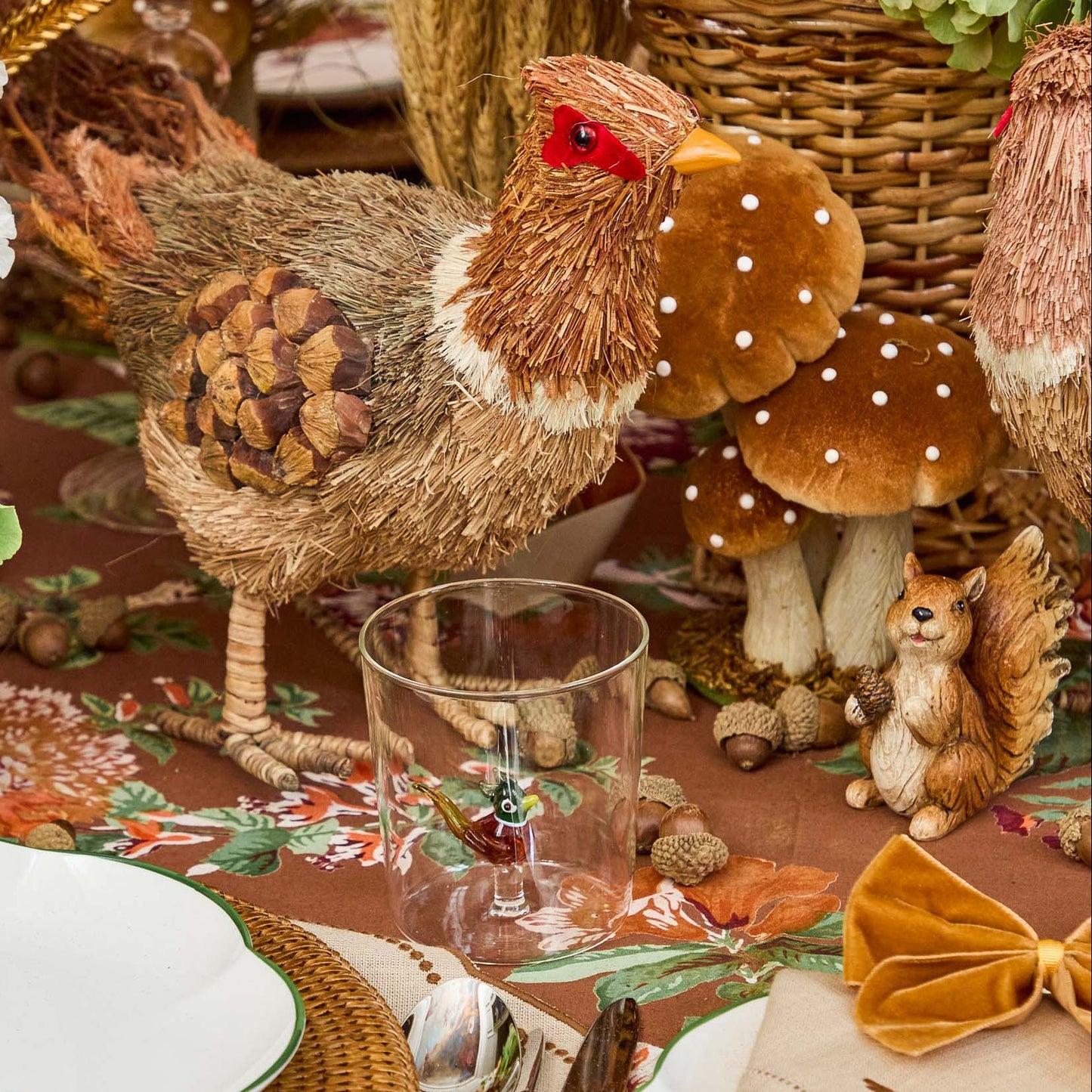 Scalloped Pheasant Dinner Plate
