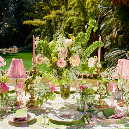 Green & Pink Gisele Placemats & Napkins (Set of 4)