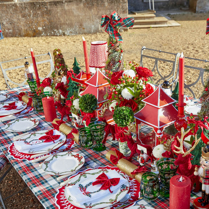 Red LED Dinner Candles (Set of 6)