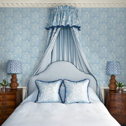 Blue Chelsea Square Wallpaper