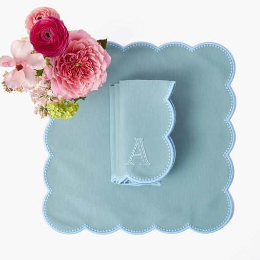 Bettina Blue Napkins (Set of 4)