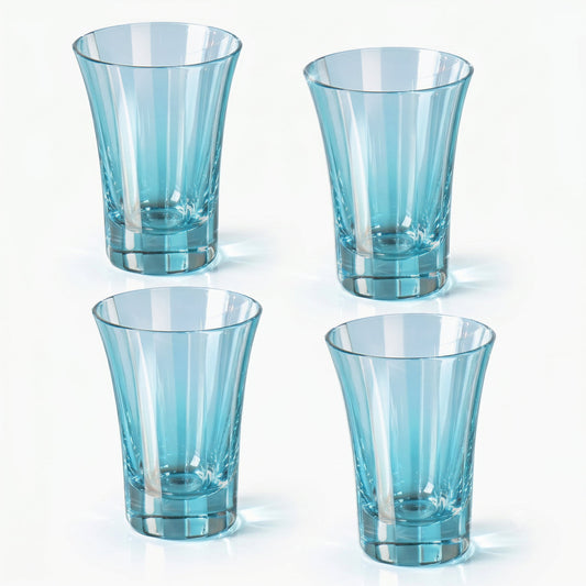 Blue Positano Glasses (Set of 4)