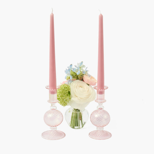 Peony Small Camille Candle Holders (Pair)