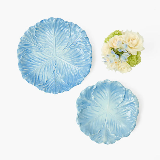 Blue Serena Cabbage Starter Plate