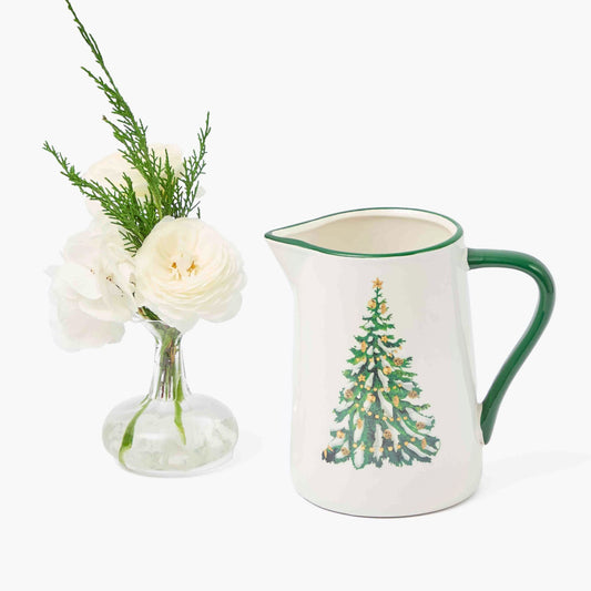 Ceramic Christmas Tree Jug